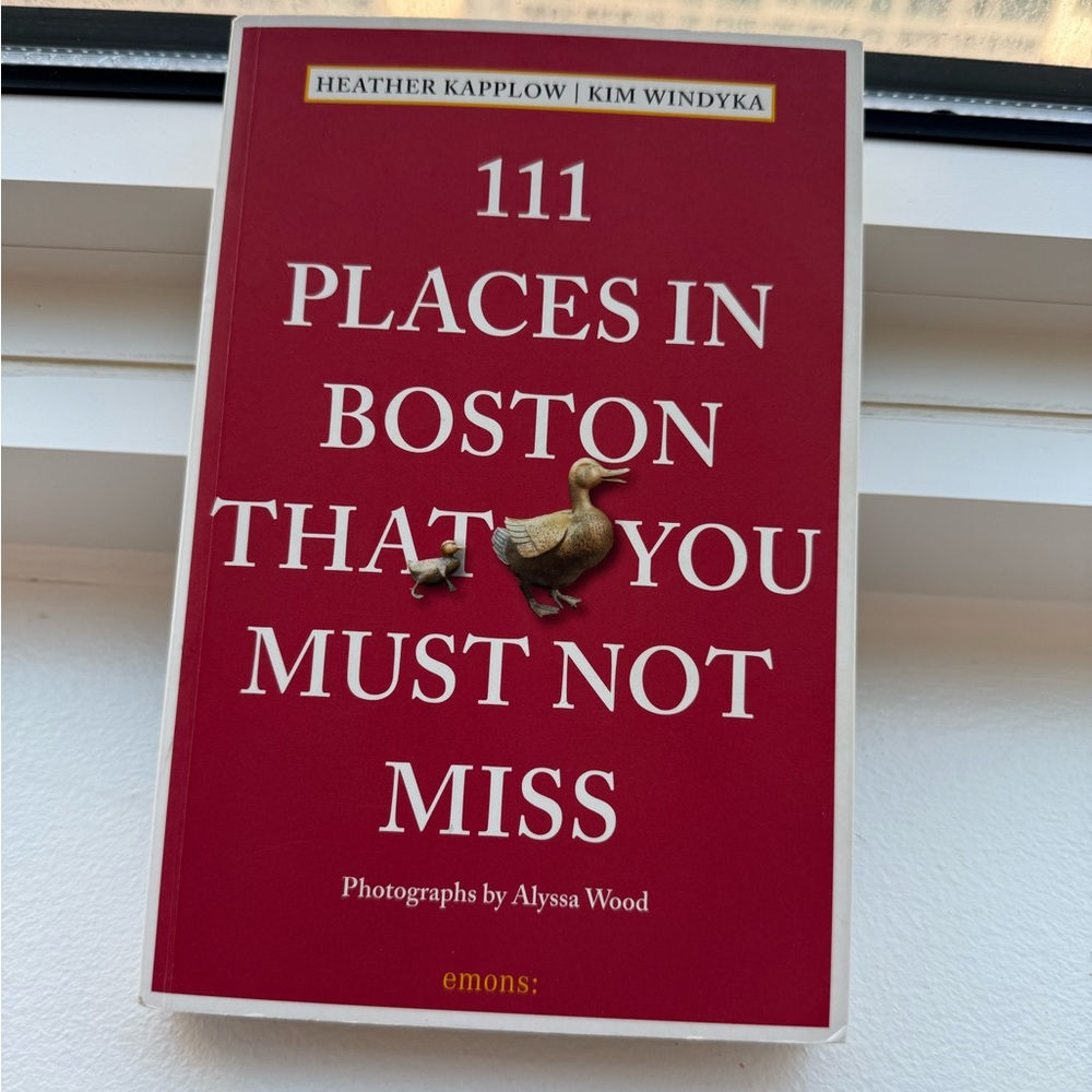 111 Places in Boston Book